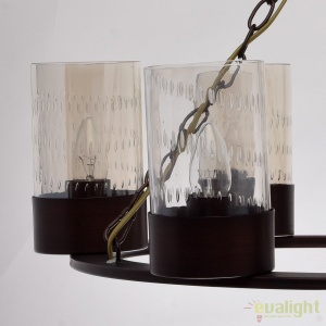 Candelabru design rustic diam.63cm Castelo 249017406 MW 68483 universul-luminii.ro