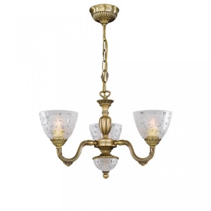 Candelabru din alama 3 brate design italian 6252