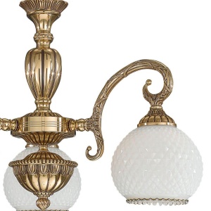 Candelabru din alama cu 3 brate design italian 8500 107603 universul-luminii.ro