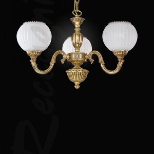 Candelabru din alama cu 3 brate design italian 9350 107863 universul-luminii.ro