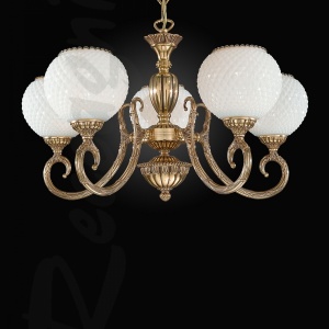 Candelabru din alama cu 5 brate design italian 8550 204833 universul-luminii.ro