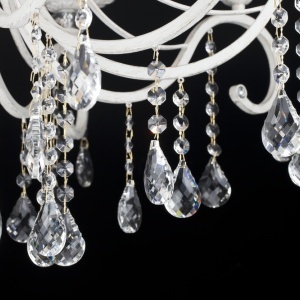 Candelabru elegant design clasic cu 10 brate Grace MYARM247-10-G 175433 universul-luminii.ro