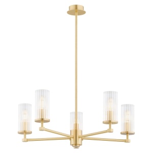 Candelabru elegant realizat din alama Hampton 5L