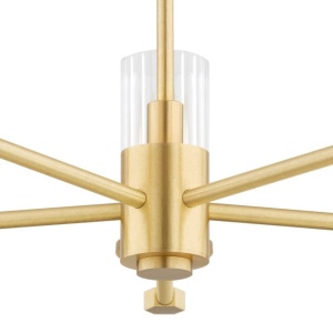 Candelabru elegant realizat din alama Hampton 5L 225843 universul-luminii.ro