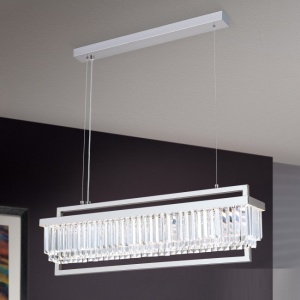 Candelabru, Lustra LED design LUX PRISM, chrome - Img 6