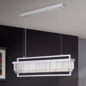 Candelabru, Lustra LED design LUX PRISM, chrome - Img 3