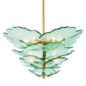 Candelabru LUX design deosebit Florina verde 144933 universul-luminii.ro
