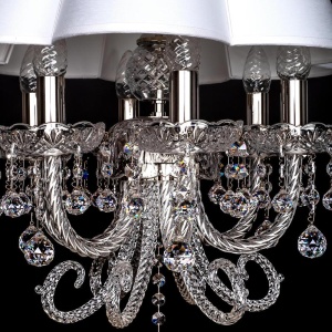 Candelabru LUX design modern, Cristal Bohemia Exclusive FLORA 01-CH 96313 universul-luminii.ro