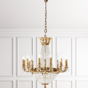 Candelabru LUX realizat manual cu cristale Scholer Empire 163123 universul-luminii.ro