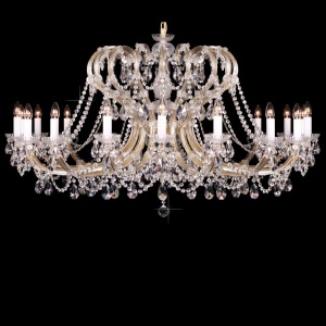 Candelabru Maria Theresa cristal Bohemia L14 005/18/1-A - Img 1
