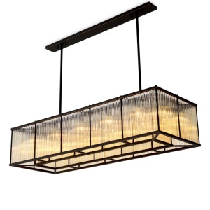 Candelabru rectangular design LUX Bernardi, 140x50cm - Img 1