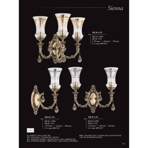 Candelabru regal, elegant design LUX Sienna 192243 universul-luminii.ro