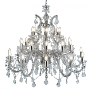 Candelabru XXL casa scarii design clasic Marie Theresea 30L 3314-30 SRT