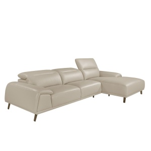 Coltar LUX cu sezlong dreapta design italian Serena