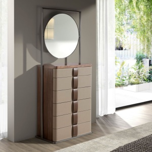 Comoda cu oglinda, sertar cu spatiu pentru ceasuri si bijuterii Chiffonier - Img 4