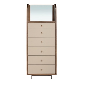 Comoda cu oglinda, sertar cu spatiu pentru ceasuri si bijuterii Chiffonier - Img 3