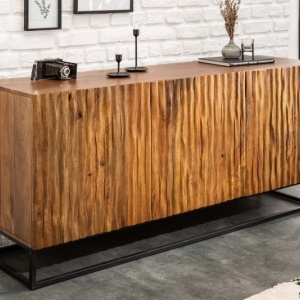 Comoda design industrial vintage Amazonas 160cm Mango - Img 3