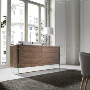 Comoda eleganta design deosebit Aurore AC-MI1319A-NOGAL - Img 4