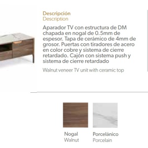 Comoda TV design elegant Glayds AC-CP1806-TV - Img 2