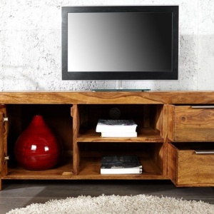 Comoda TV din lemn de trandafir Lagos 135cm - Img 5