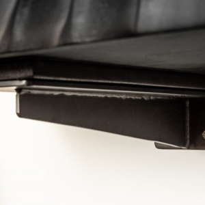 Comoda TV suspendata din lemn de mango Scorpion 160cm, negru - Img 6