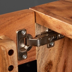 Comoda TV suspendata din lemn design industrial Amazonas 160cm Salcam - Img 3
