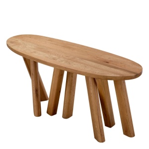 Consola design LUX din lemn de stejar Bayshore - Img 4