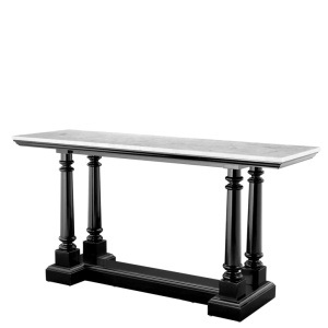 Consola moderna din lemn finisaj negru WALFORD 109409 HZ