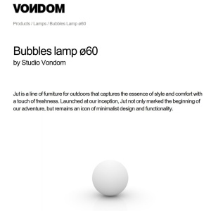 Corp de iluminat LED decorativ exterior Bubbles diametru 60cm 191813 universul-luminii.ro