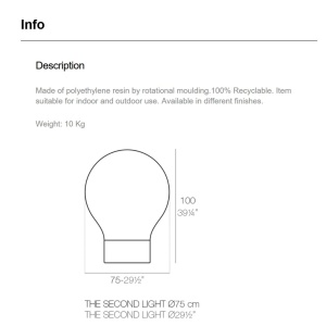 CORP DE ILUMINAT LED RGB DECORATIV THE SECOND LIGHT 75cm 196173 universul-luminii.ro