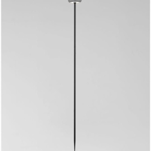Corp iluminat exterior decorativ cu tarus CAMI H-110cm, ciment negru - Img 3