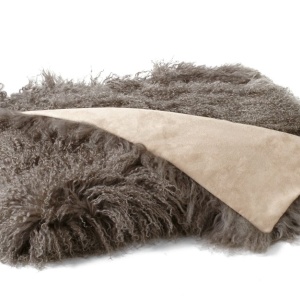 Covor din blana de oaie Tibetan Long Wool Single 150x180cm - Img 2