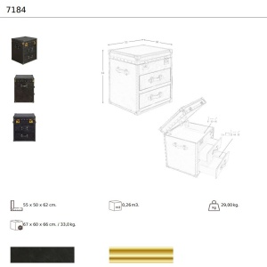 Cufar LUX design italian Black leather - Img 8