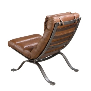 Fotoliu design LUX Dark Brown Leather - Img 3