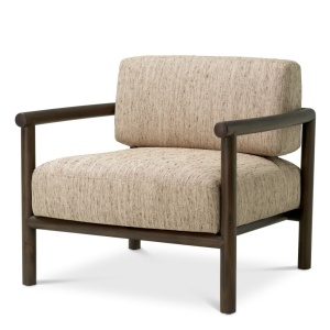 Fotoliu design LUX Ombria, beckett beige