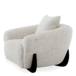 Fotoliu design LUX Siderno, Seashell off-white - Img 5