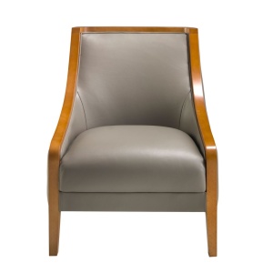 Fotoliu elegant design LUX Grey leather - Img 5