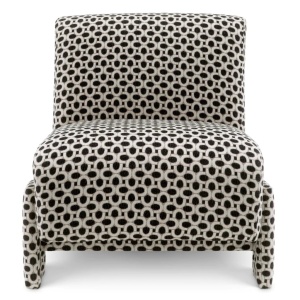Fotoliu elegant design LUX Rockdale, Sunbeam black - Img 2