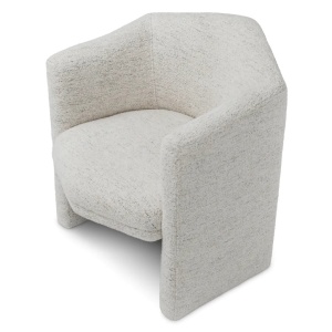 Fotoliu elegant design LUX Watertown, Seashell off white - Img 6