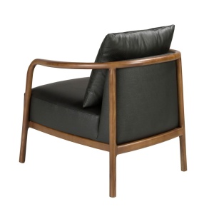 Fotoliu LUX design italian, Piele Naturala, Black - Img 3