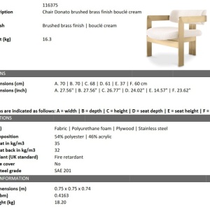 Fotoliu modern design LUX Donato - Img 2