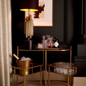 Gheridon, Masuta cu roti design LUX Lavalle - Img 3