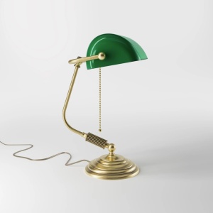 Lampa de birou din alama design clasic Banker - Img 7
