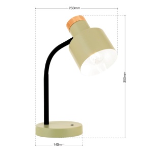 Lampa de birou Gili verde deschis - Img 4