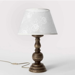 Lampa de masa clasic elegant din alama masiva Flemish - Img 9