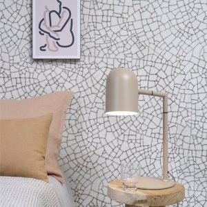 Lampa de masa design nordic Marseille sand 192713 universul-luminii.ro