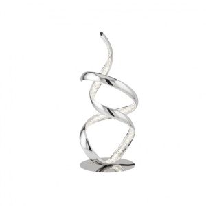 Lampa de masa LED moderna design cromat Twirls EU9218CC SRT - Img 1