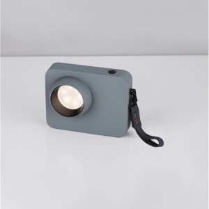 Lampa de masa LED portabila KEDROS gri 230383 universul-luminii.ro