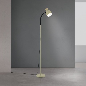 Lampa de podea cu spot directionabil Gili verde deschis - Img 7