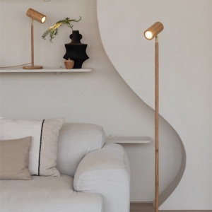 Lampa de podea Eco din Bambus Java GU10, natural 243783 universul-luminii.ro